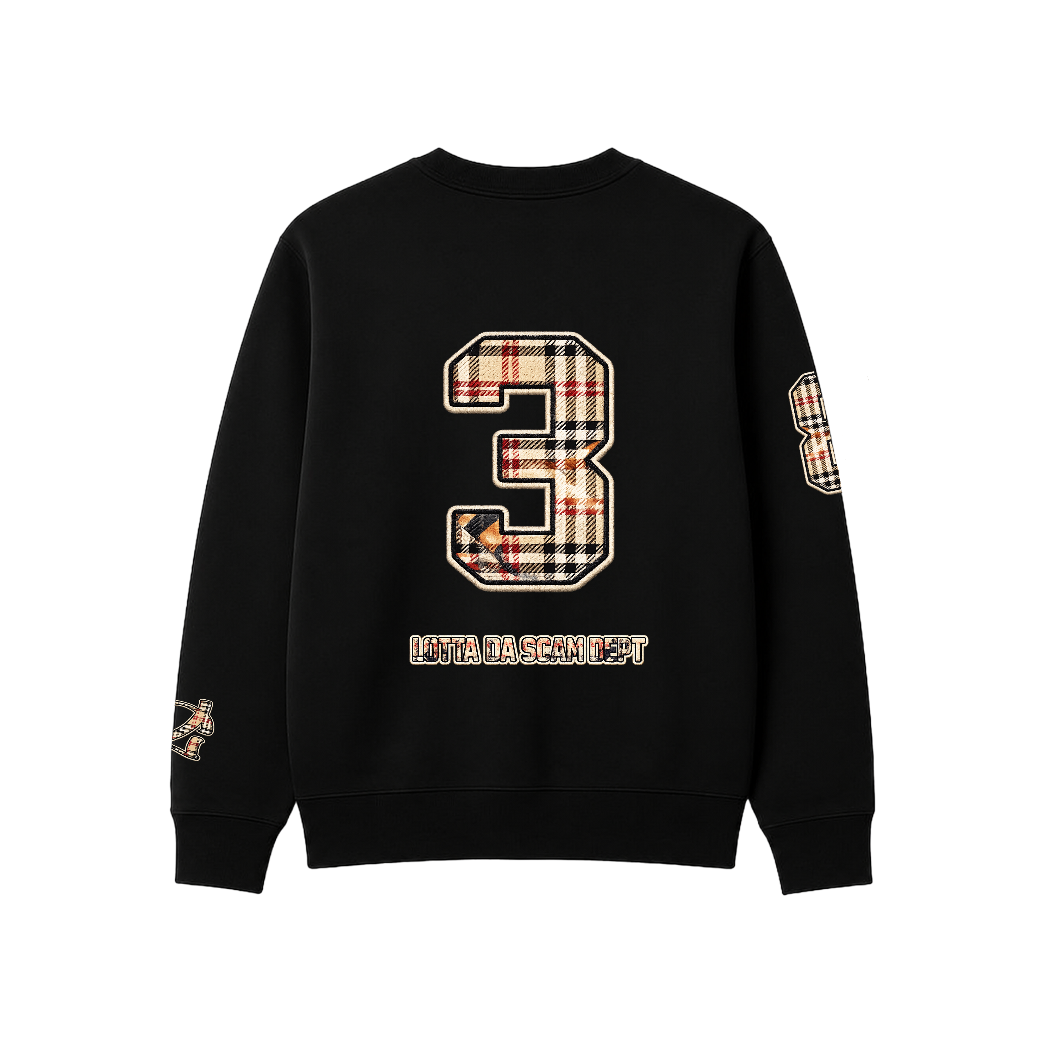 Sweater "Hustlers n´ Baddies" negro