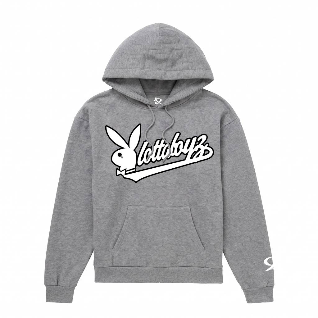Hoodie "LOTTA BOYS" gris
